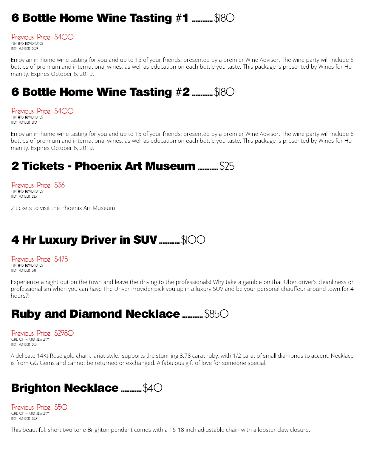 Auction 2019 Gala5